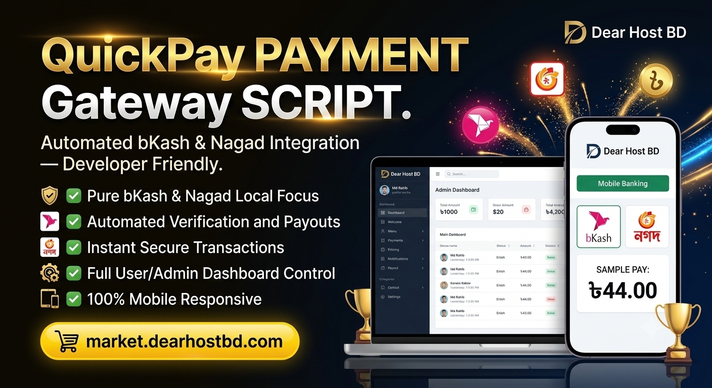 QuickPay - Automated Payment Gateway Script